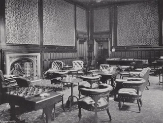 Das Raucherzimmer der Mitglieder